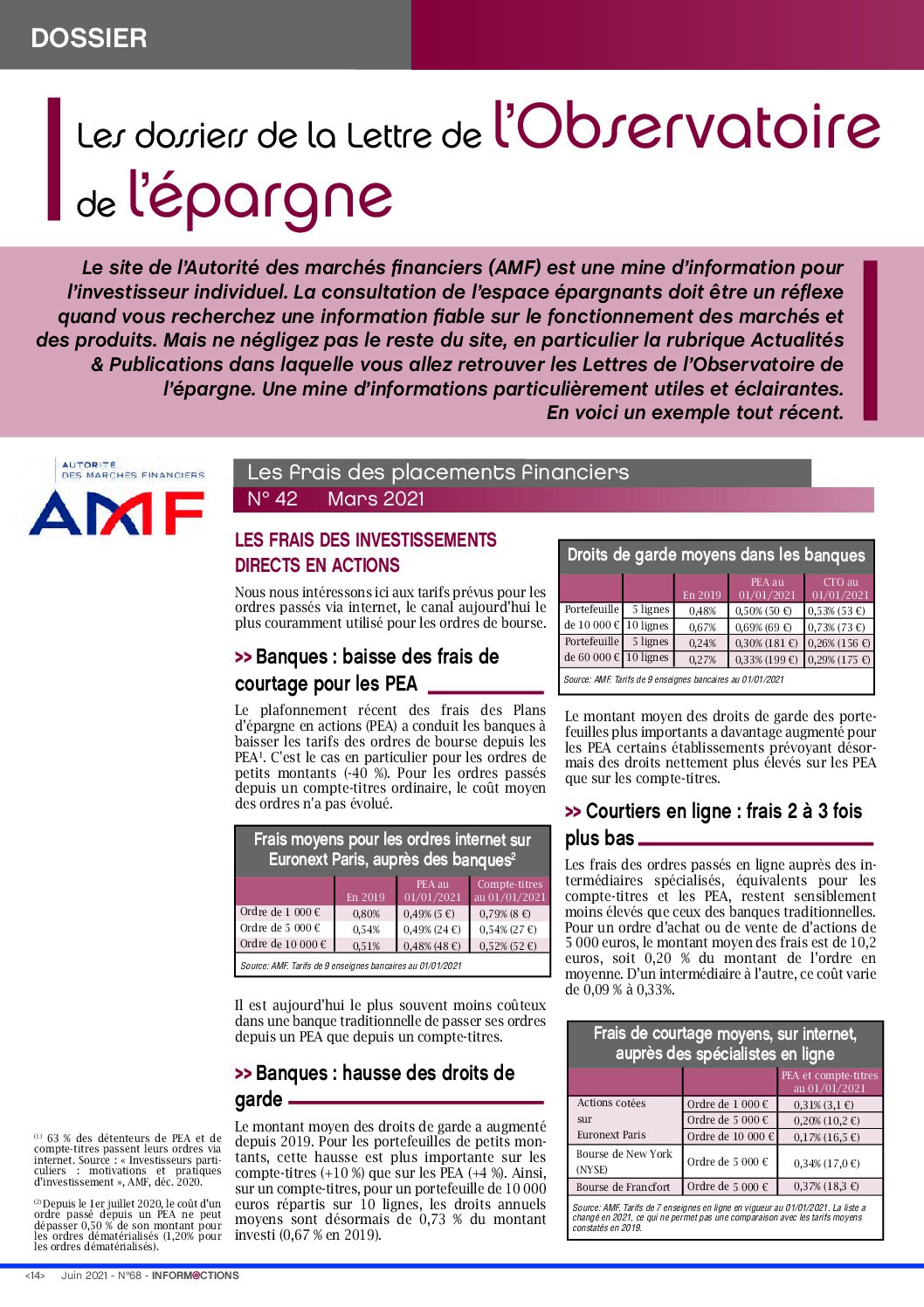 placements financiers